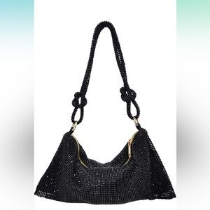 Black evening bag